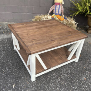 Custom Built Farmhouse Style Coffee Table
