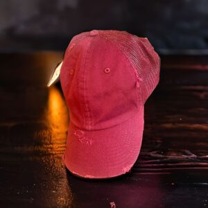 Vintage washed distressed cap